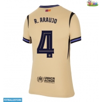 Barcelona Ronald Araujo #4 Bortedrakt Dame 2025-26 Kortermet